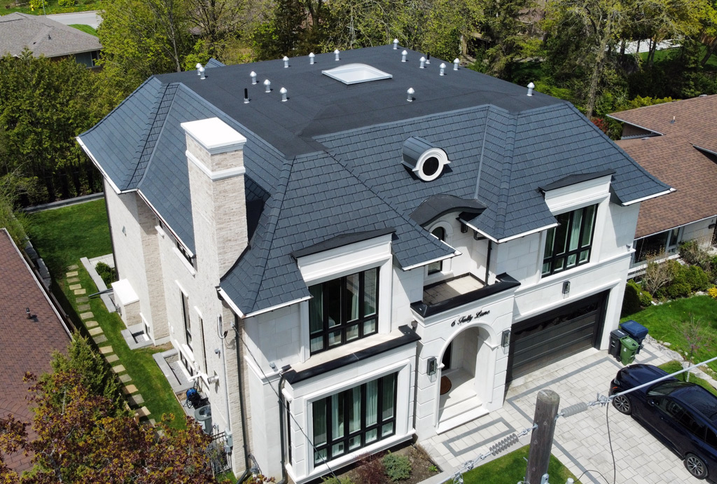 Polysand Synthetic  Slate roofing tile