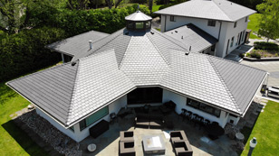 Polysand Slate Roofing Tile.