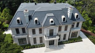 Polysand Synthetic Slate Roofing Tile.