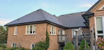 Polysand Slate Roofing Tile.