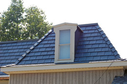 Polysand Slate Roofing Tile.